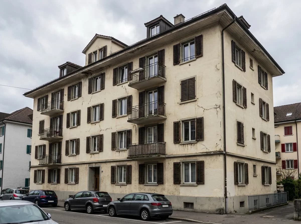 Immobilienfoto – Vorher